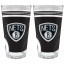 Brooklyn Nets COOL VIBES 2 pc Pint Glass Set