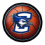 Creighton Blue Jays Modern Disc BASKETBALL Wall Si...