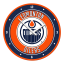 Edmonton Oilers Modern Disc Wall Clock