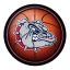 Gonzaga Bulldogs Modern Disc BASKETBALL Wall Sign