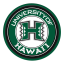 Hawaii Warriors Modern Disc Wall Sign