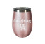 Houston Cougars 10 oz Rose Gold Wine Tumbler