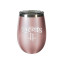 Houston Rockets 10 oz Rose Gold Wine Tumbler