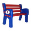 Los Angeles Angels Park Bench