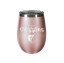 Memphis Grizzlies 10 oz Rose Gold Wine Tumbler