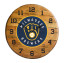 Milwaukee Brewers Oak Barrel Clock