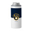 Milwaukee Brewers Colorblock 12 oz. Slim Can Cooli...