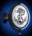 Navy Midshipmen LED Rotating Wall Sign ~ ANCHOR OV...