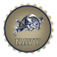 Navy Midshipmen Bottle Cap Wall Sign
