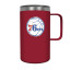 Philadelphia 76ers 18 oz HUSTLE Travel Mug - Team ...