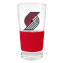 Portland Trail Blazers 22 oz Pilsner Glass with Si...