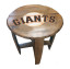 San Francisco Giants Oak Barrel Table