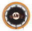 San Francisco Giants Chrome NEON Clock 18 inch