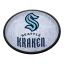 Seattle Kraken Slimline Oval LED Wall Sign ~ ICE R...