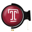 Temple Owls LED Rotating Wall Sign
