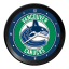 Vancouver Canucks Ribbed Frame Wall Clock