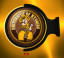 Wyoming Cowboys LED Rotating Wall Sign ~ PISTOL PE...