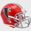 Atlanta Falcons NFL Throwback 1966-1969 Mini Helme...